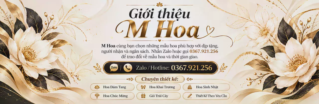 Ảnh bìa Shop hoa tươi Phường Trà Lý Hưng Yên - Gói ghém những lời muốn gửi
